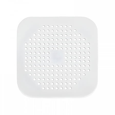 ACDANC 2-Pack for Shower & Bathtub - Square Stopper in Gray/White Universal Drain Hair Catcher Set,Shower Hair Catcher,Tub Shroom Shower Drain Hair Catcher,Shower Drain Hair Catcher