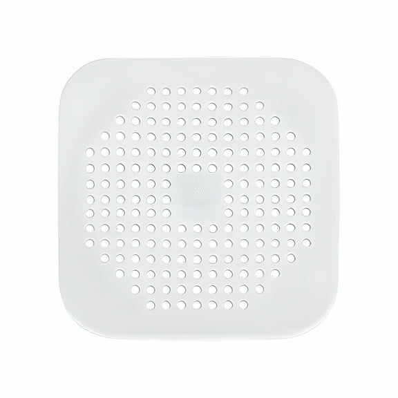 ACDANC 2-Pack for Shower & Bathtub - Square Stopper in Gray/White Universal Drain Hair Catcher Set,Shower Hair Catcher,Tub Shroom Shower Drain Hair Catcher,Shower Drain Hair Catcher