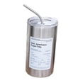 thumbnail image 3 of Vaso aislado Taza de café Reutilizable Vacío irrompible con tapa Paja portátil Argenta 600ML Perfecl Taza Térmica, 3 of 6