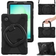 thumbnail image 3 of Case for Samsung Galaxy Tab A11 8.7 inch, 360 Degree Rotating Hand Grip Shockproof Cover with Shoulder Strap, Black, 3 of 7