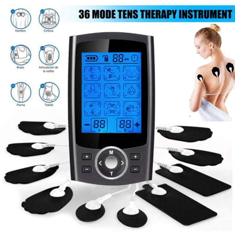 36 Modes Muscle Stimulator Machine Pulse Massager Therapy Pain