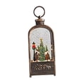 thumbnail image 2 of Caja de música navideña, linterna para chimenea, luz nocturna sin llama, decoración navideña para fiesta Árbol de Navidad, 2 of 9
