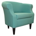 thumbnail image 3 of Fox Hill Trading Nikole Club Chair, Navy Blue, 3 of 11