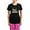 With Pink Pant, variant on - Bearded Dragon Mommy Pajamas - Women's Short Sleeve Print T-Shirt and Pants Dark Cotton Pajama Set