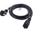 thumbnail image 2 of 2-Pack Low Profile Flat Plug Extension Cord (Power Extension Cable) 6 Feet (Nema 5-15P To Nema 5-15R), 2 of 3