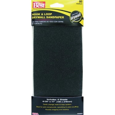WEN 1/4-Sheet Sander 240-Grit Hook-and-Loop Sandpaper (10-Pack ...