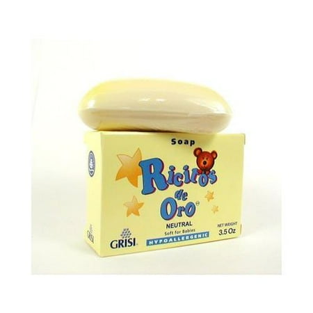 UPC 037836008382 product image for Grisi Ricitos De Oro Hypoallergenic Baby Soap - Neutral 3.5 Oz. | upcitemdb.com