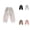 Grey, variant on Waterproof Fleece-Lined Thermal Pants for Girls – Thickened Winter Snow & Rain Trousers with Full-Length Built-In Bottoms for Outdoor Play & Sports