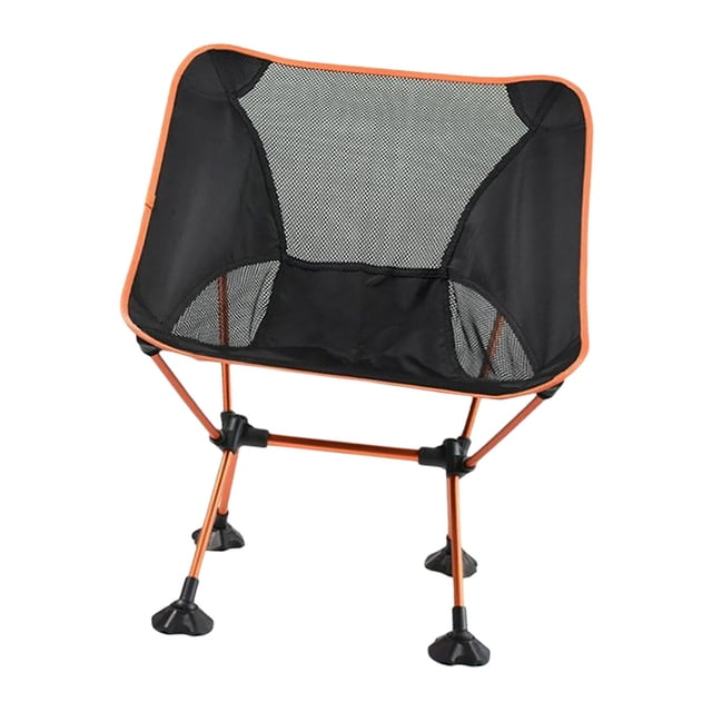 Silla plegable ligera DYNWAVEMX Asiento de camping transpirable naranja