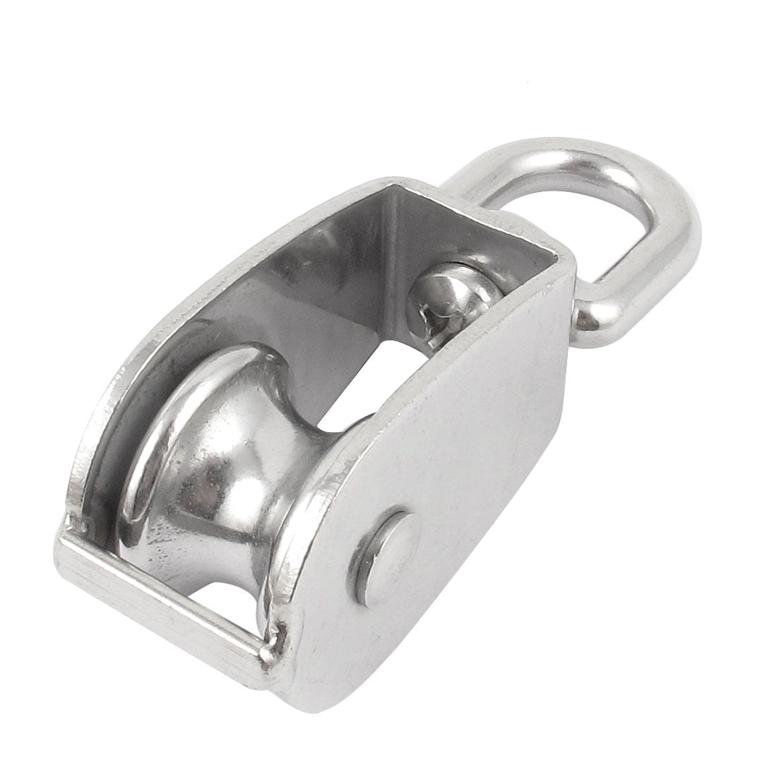 STAINLESS STEEL 25mm SINGLE PULLEY BLOCK ROPE CHAIN LIFTING SHEAVE 