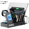 thumbnail image 1 of Estación de carga SAIPKYGS 600W 15 en 1 inalámbrica con doble USB-C de 100W, 1 of 6