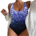 thumbnail image 1 of Traje de Baño de Verano Impreso de Moda de la Playa de las Mujeres, Bikini de Nylon con Sujetadores Acolchados para la Piscina, el Mar Y la Ropa de Vacaciones, 1 of 3