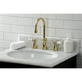 thumbnail image 3 of Kingston Brass KS2982BPL Bel-Air Widespread Bathroom Faucet with Brass Pop-Up, Polished Brass, 3 of 8