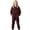 Brown-2, variant on WhouRiu Girls Casual Solid Color Jumpsuit Long Sleeve Hooded Romper Kids Autumn Winter Warm Cozy Fuzzy Homewear,7-8 Years