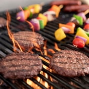 Char-Griller 44.7 Charcoal Barrel Grill with Adjustable Air Vents,Heat Thermometer, Storage Rack