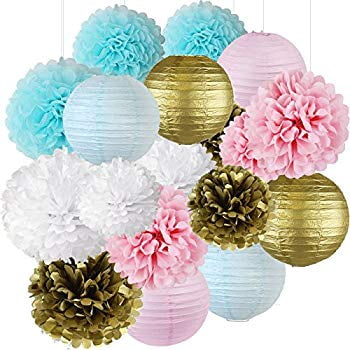 Gender Reveal Party Supplies Boy Or Girl Baby Shower Decorations