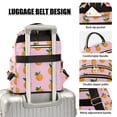 thumbnail image 3 of FORMRS Mini Backpack Purse for Women Quilted Travel Daypack Casual Shoulder Bag, Cartoon Oranges, 3 of 7