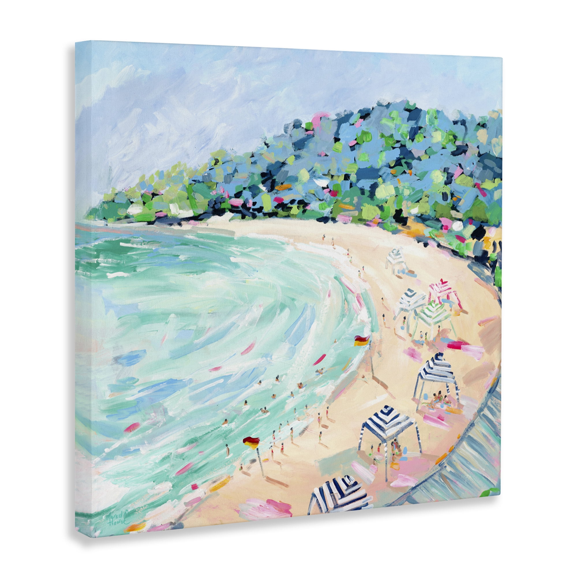 Stupell Industries Good Times Noosa Beach Canvas Wall Art, design by Meredith Howse