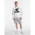 thumbnail image 2 of Jacksonville Jaguars Reebok Mens White Crew Sweatshirt, 2 of 5