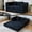 Black, variant on 79'' Boneless Convertible Sofa Bed, Foldable Sleeper Couch with Corduroy for Living Room Apartment, Black