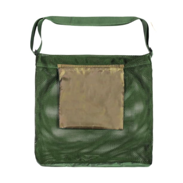 Bolsa de recolección de hongos, suave, portátil, transpirable, para gimnasio verde