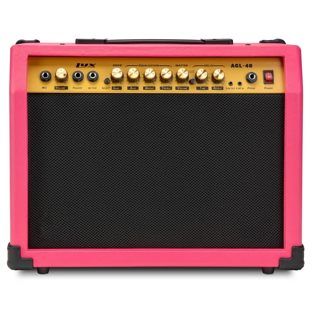 Amplificador de guitarra eléctrica LyxPro combinado de 40 W con altavoz de 8»