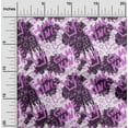 thumbnail image 2 of oneOone Cotton Cambric Purple Fabric Writing Abstract Texture With Text Craft Projects Decor Fabric Printed By The Yard 42 Inch Wide, 2 of 4