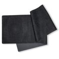 thumbnail image 1 of modern-twist Table Runner, BPA Free, Table Protection, Dishwasher Safe, Heat Resistant Up To 425Â°, Linen Print, Black, 1 of 4