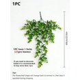 thumbnail image 2 of 1PC Artificial Green Plant Wall Hanging Vine Outdoor Courtyard Garden Decoration Home Dining, Living Room Bedroom Background Wall Stove DIY Material F, 2 of 4