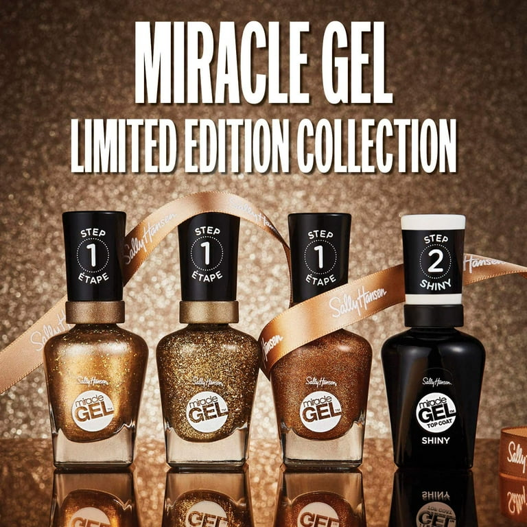 Sally Hansen Miracle Gel, 154 Goldie Rocks - Walmart.com