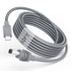thumbnail image 1 of Cable de alimentación Starlink Mini USB C a DC, 10 pies/3 m, 18 AWG PD, 100 W, 1 of 6