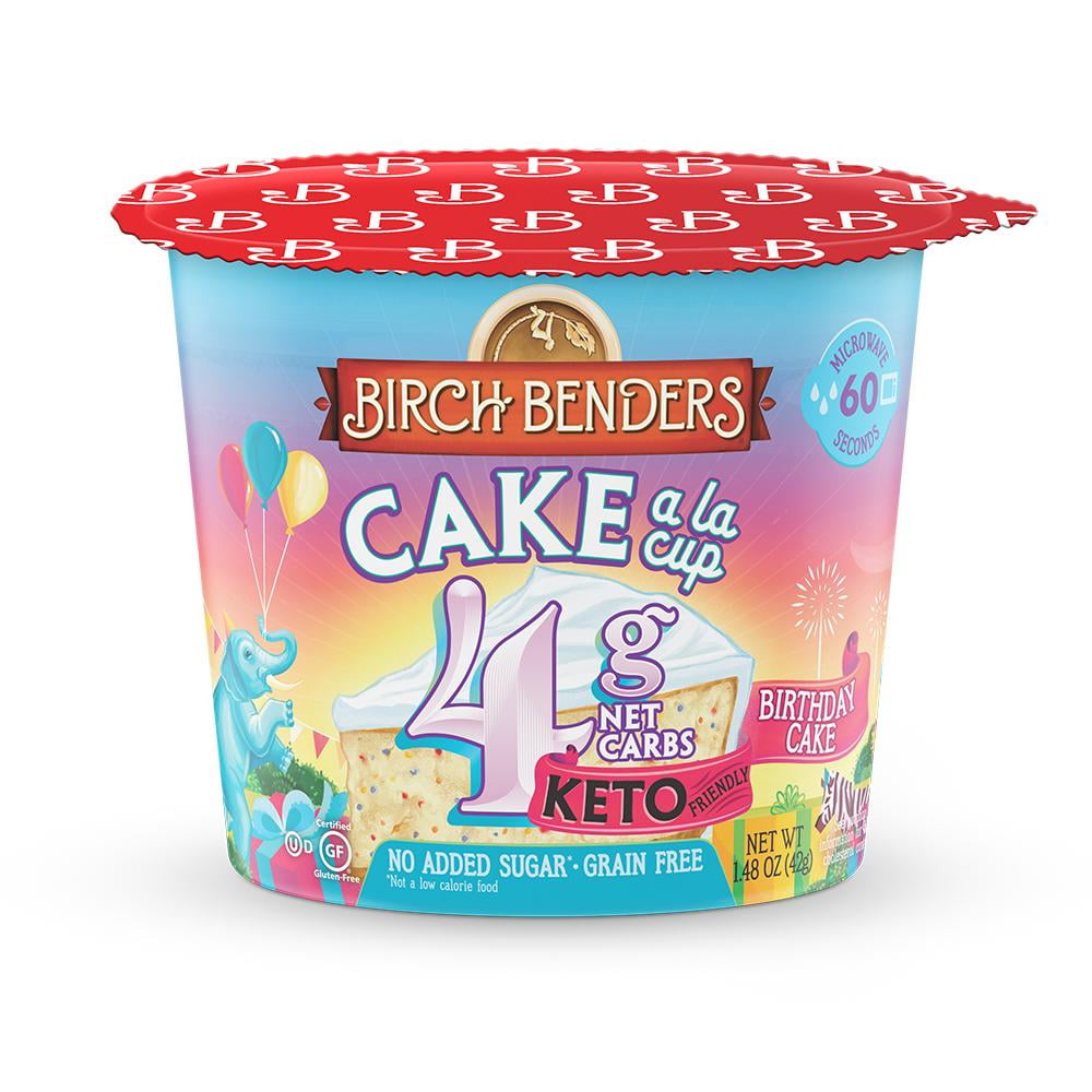 Birch Benders Gluten-Free Birthday Cake Cup, 1.48 Oz