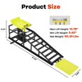 thumbnail image 5 of Wisykoke 2 PCS Hydraulic Car Ramp, 5T/12000 LBS Heavy-Duty Car Ramp, Portable Car Ramps for Oil Changes, 9.45"-13.78" Lifts, Car Lifts for Home Garage, Vehicle Auto Garage Repair, 5 of 7