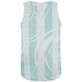 thumbnail image 2 of Summer Sacred Geometry Teal Stripes All Over Mens Tank Top Multi SM, 2 of 2