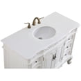 thumbnail image 6 of Elegant Lighting VF38848AW-VW Oakland 48" Free Standing Single Basin Vanity Set - Off, 6 of 7