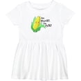 thumbnail image 3 of Inktastic Aw, Shucks, I'm Cute Corn Humor Girls Baby Dress, 3 of 5