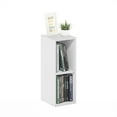thumbnail image 5 of Furinno Fulda 2-Tier Space Saving Storage Shelf Bookcase, 8-Inch Width, White, 5 of 6
