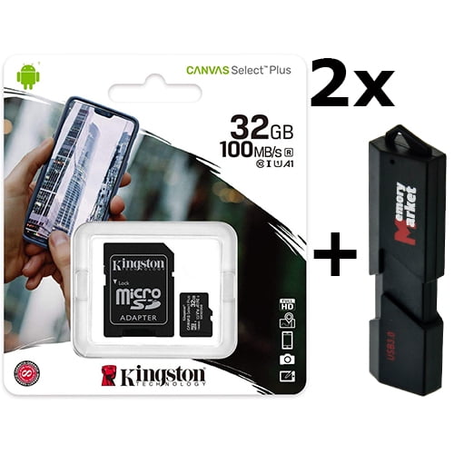 Scheda memoria MEMORY CARD MICROSD 32GB UHS-I C10 KINGSTON CANVAS SDCS2 32GB 