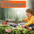 thumbnail image 3 of Juguete educativo Zippytots de Farm Animal Toys, 6 unidades, para niños de 3 a 5 años, 3 of 7