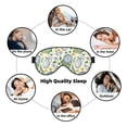 thumbnail image 4 of Rocae Vintage Utensils for Mask for Women Men, Luxury Eye Cover Eye Shade with Adjustable Strap for Travel, Nap, Meditation, 4 of 7