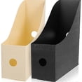 thumbnail image 2 of 2-pack Desktop File Storage Box Office File Rack Home Book Storage Box Office Supplies (27X24X9CM, Multi-colored 1), 2 of 2