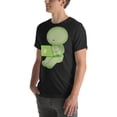 thumbnail image 4 of Cute Smiski Shirt – Kawaii Green Character Tee  (Black Heather, S), 4 of 6