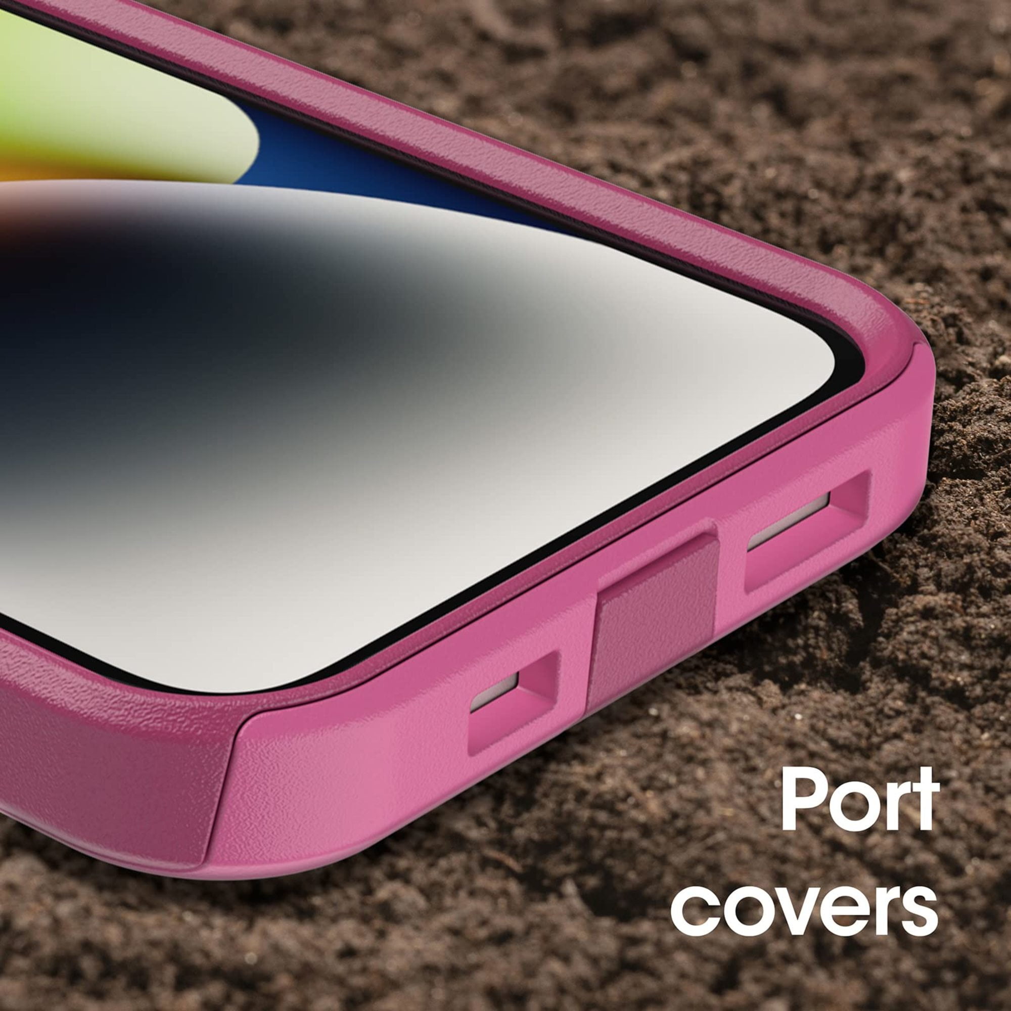 OtterBox COMMUTER SERIES Case for Apple iPhone 14 - Into The Fuchsia (Pink)