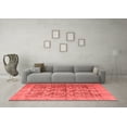 thumbnail image 3 of Ahgly Company Indoor Square Persian Red Traditional Area Rugs, 4' Square, 3 of 4