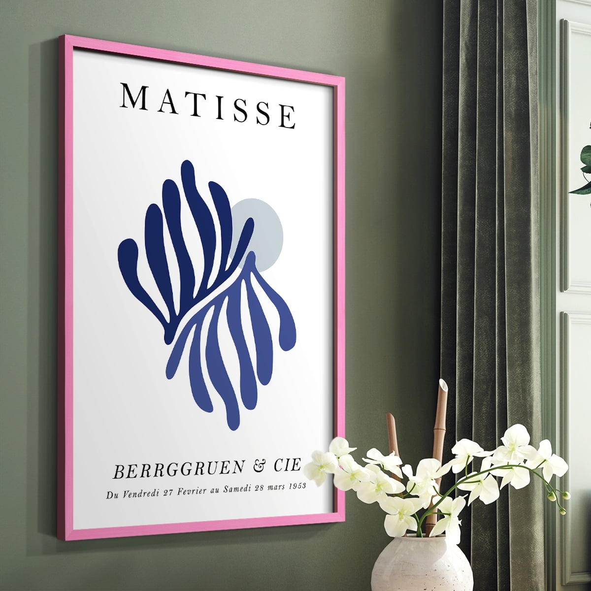 Matisse CCXCVI in Solid Wood 8 x 10 Framed Print
