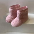 thumbnail image 4 of breaise Girls Faux Fur Boots,Kids Warm Plush Lining Furry Winter Boots for Toddler,Cozy Fluffy Snow Boots, 4 of 6