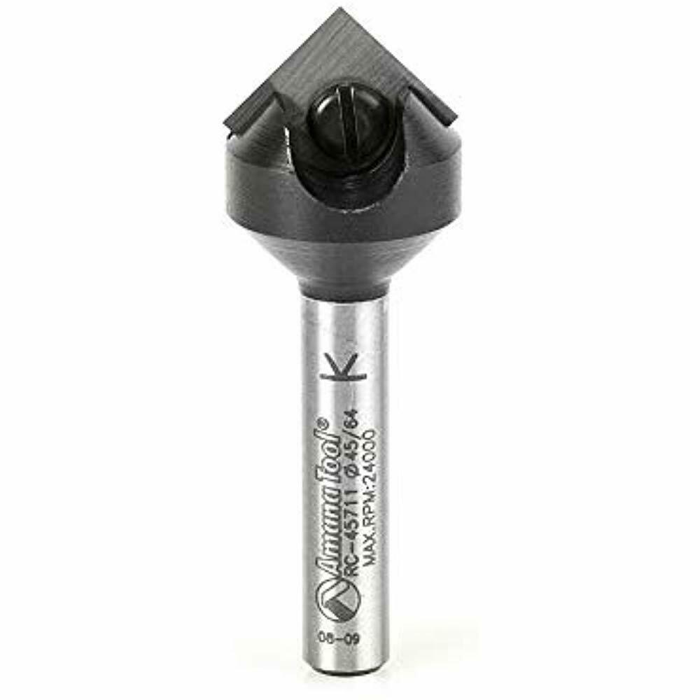 Amana Tool RC45711 InTech Insert Carbide V Groove Deg X 11/16 Dia