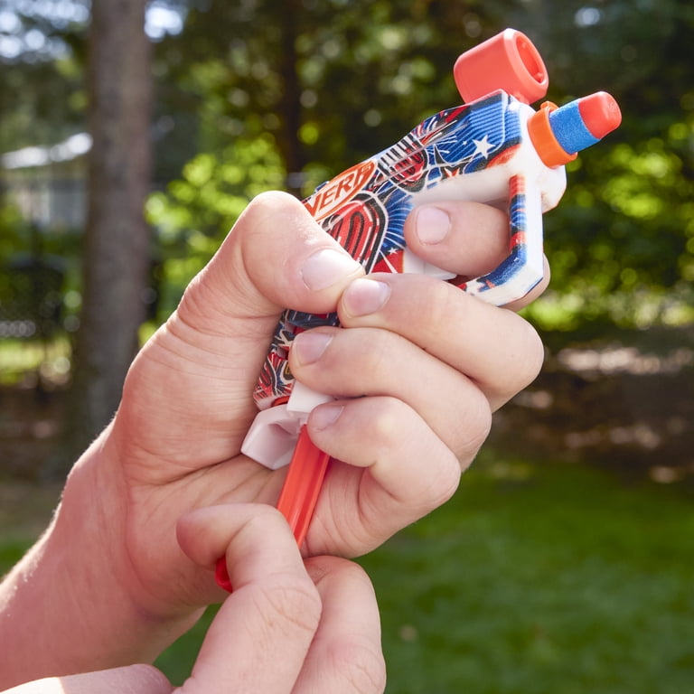 Nerf Elite Freedom Frenzy Red, White & Blue Blaster 4-Pack, 16