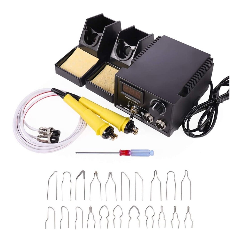 CJC Wood Burning Kit Pyrography Machine 60W Digital Display Wood Burner