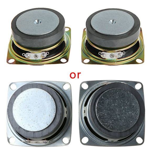 ✪ 2Pcs 2" Inch 4 Ohm 3 W Speaker Full Range For Mini Stereo Speakers Accessory Box